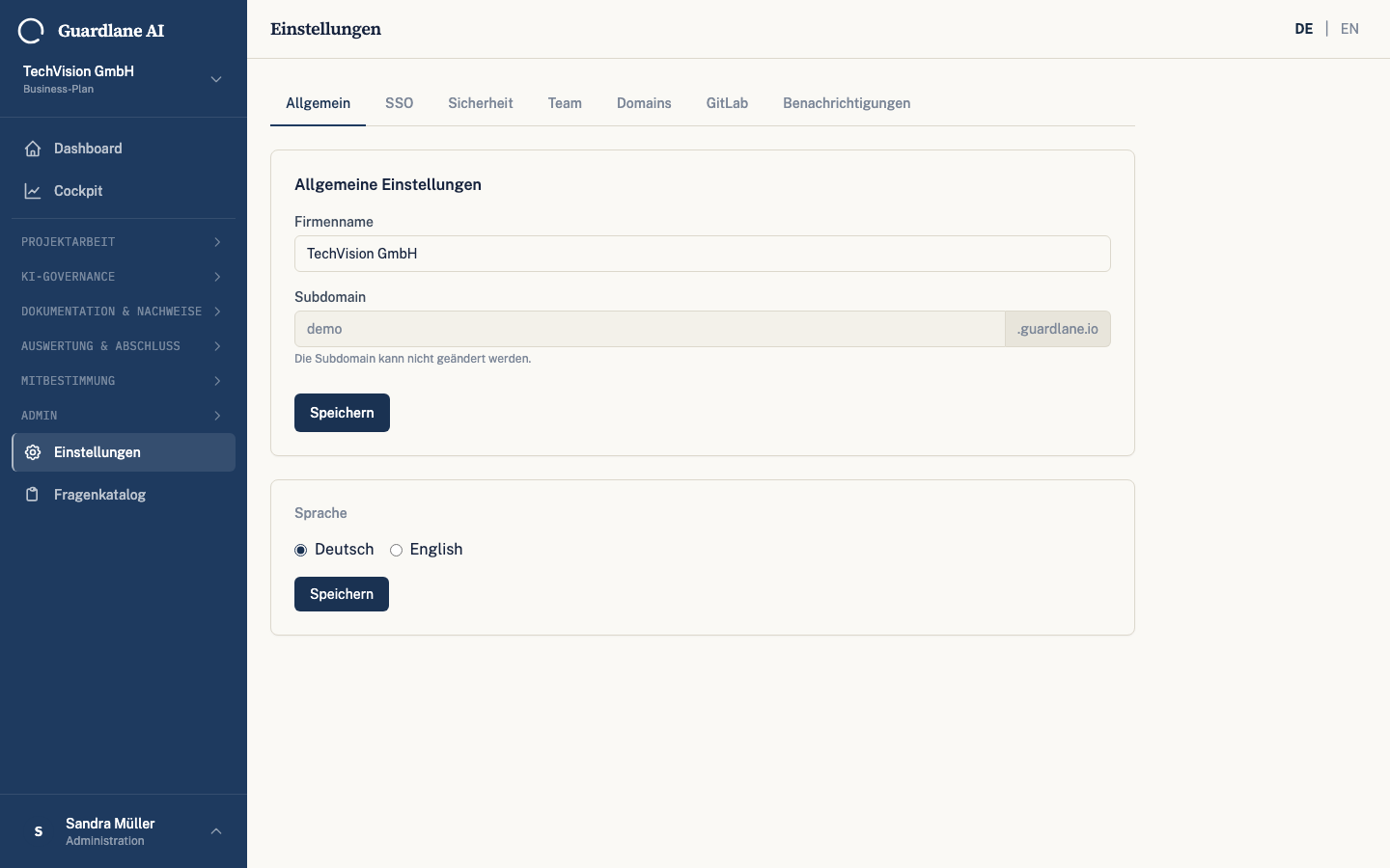 Settings & integrations